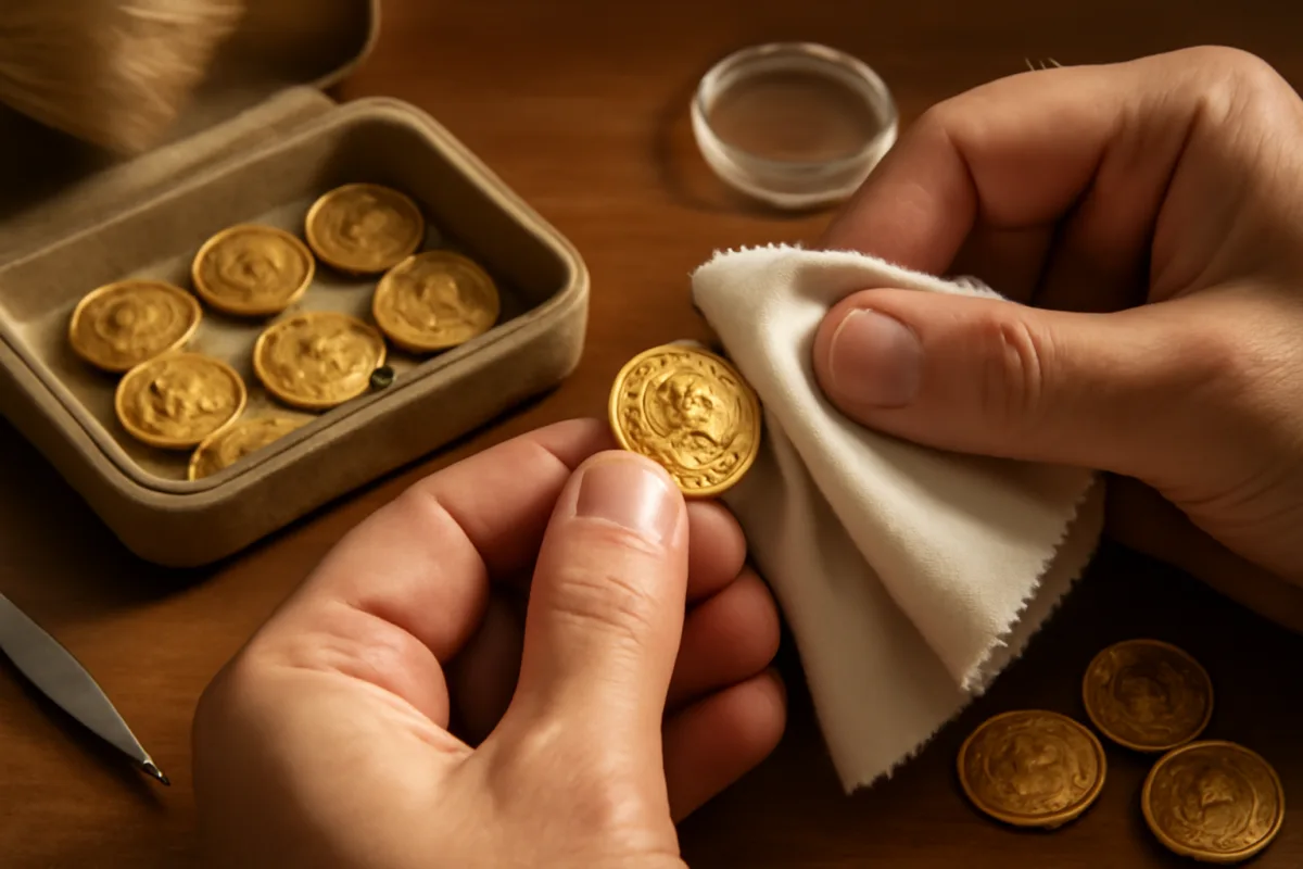 Monete d’oro romane: i segreti per conservarle senza perderne il lustro