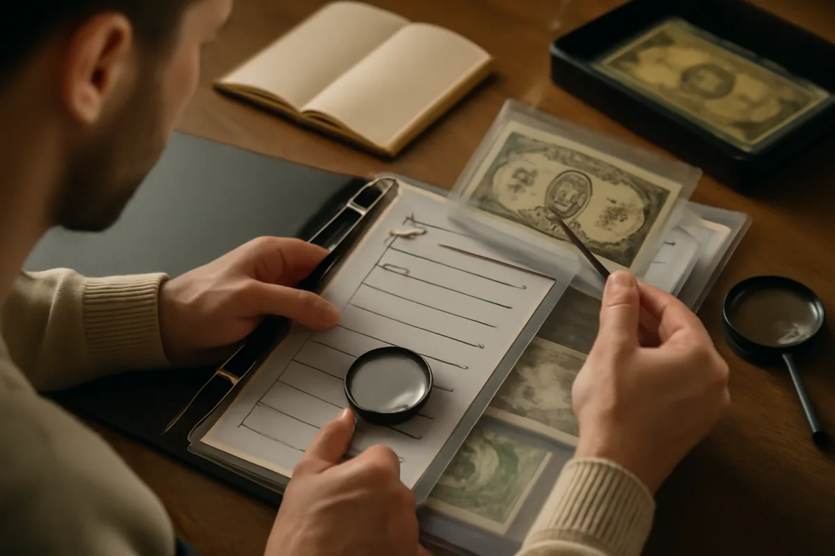 Come si catalogano le banconote rare? Il sistema semplice che previene valutazioni errate