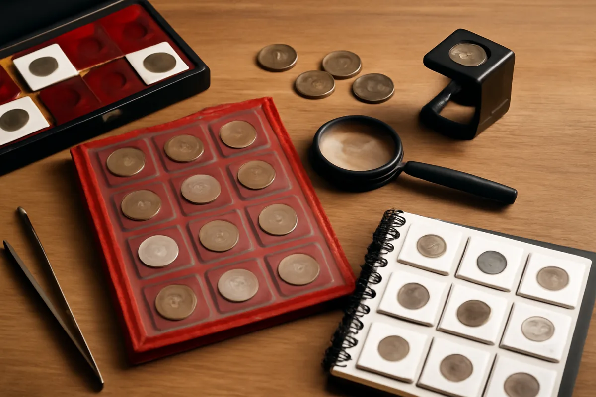 Quali sono gli accessori fondamentali per il collezionismo numismatico? Gli strumenti che migliorano la catalogazione