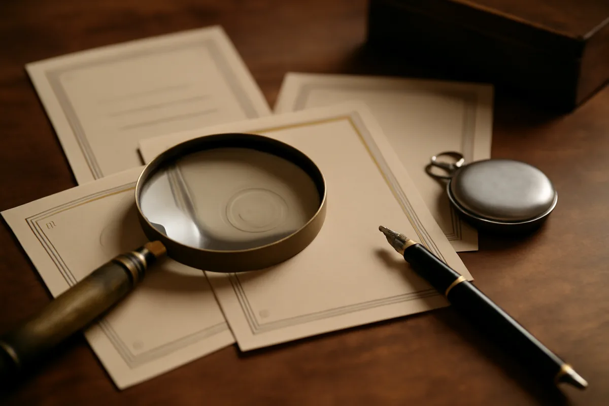 Quali certificati di autenticità danno maggiore valore agli oggetti rari? I documenti che contano davvero